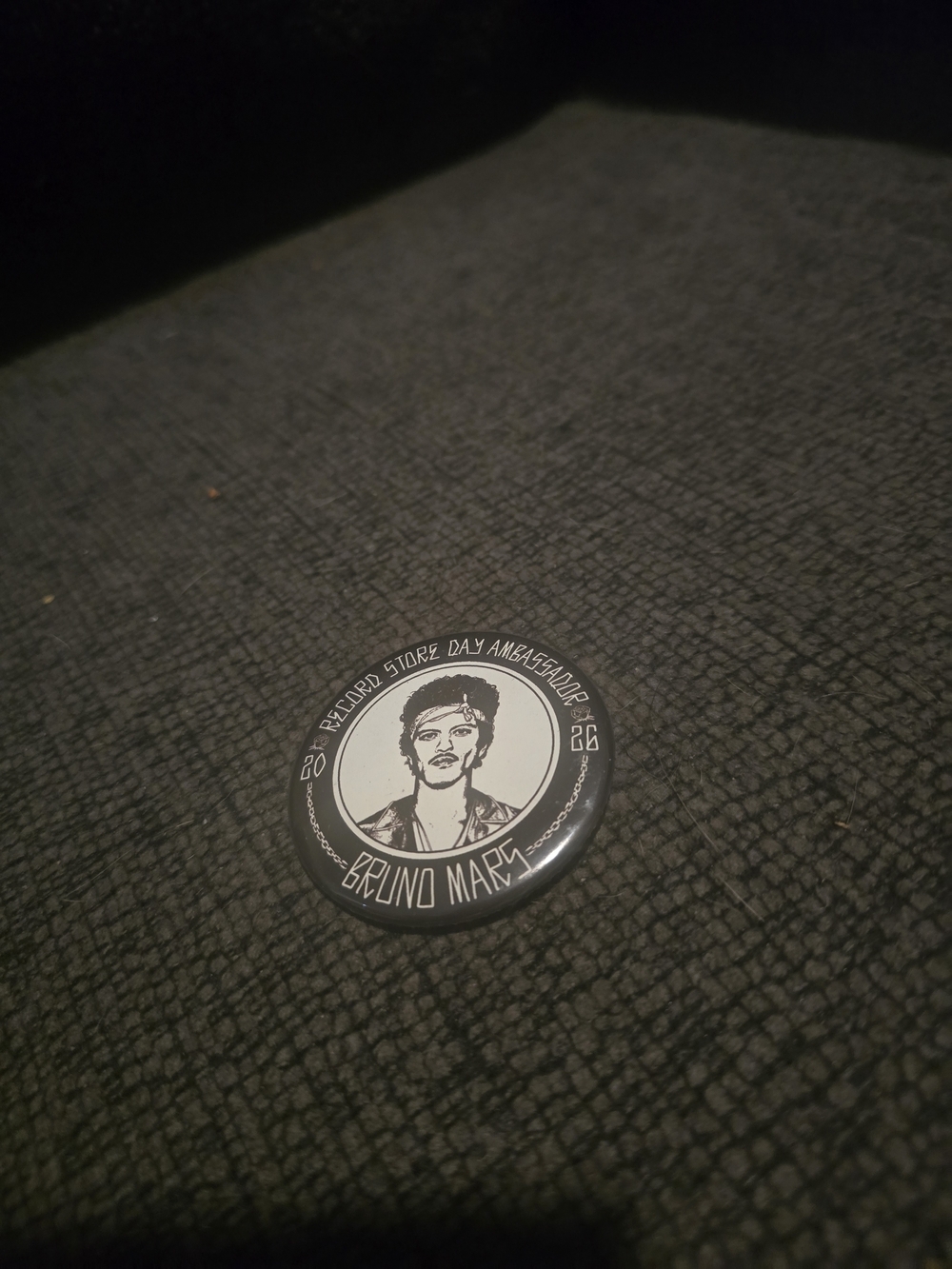 Bruno Mars | Record Store Day Ambassador 2026 Button